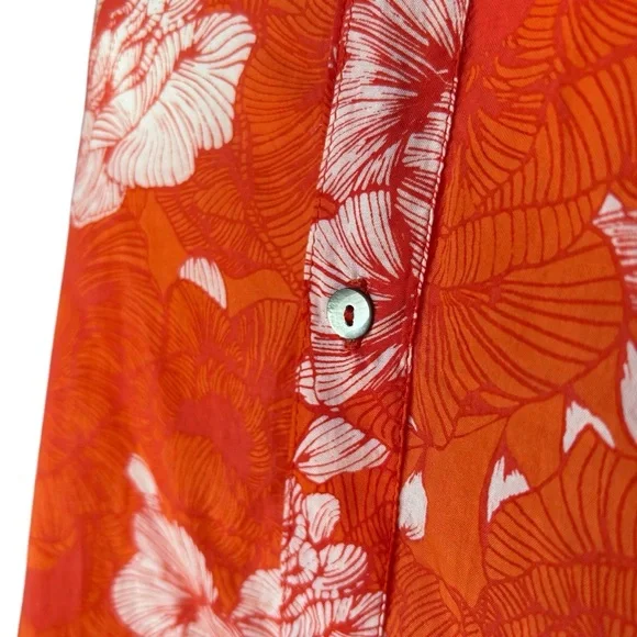 Acacia Swimwear Orange Floral Sedona Print Mombosa New without tags